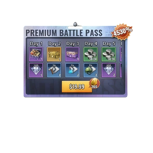 Pas Pertempuran Premium