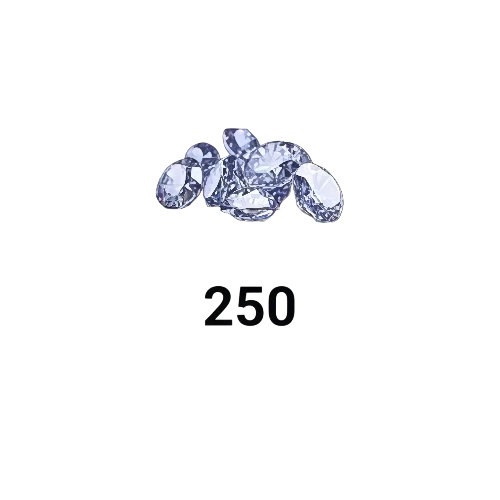 250 бриллиантов
