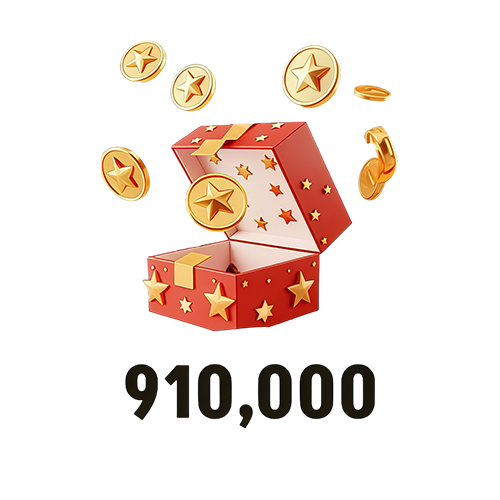 910000 Coins