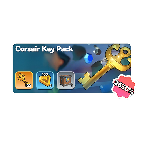 海盜金鑰禮包全合一