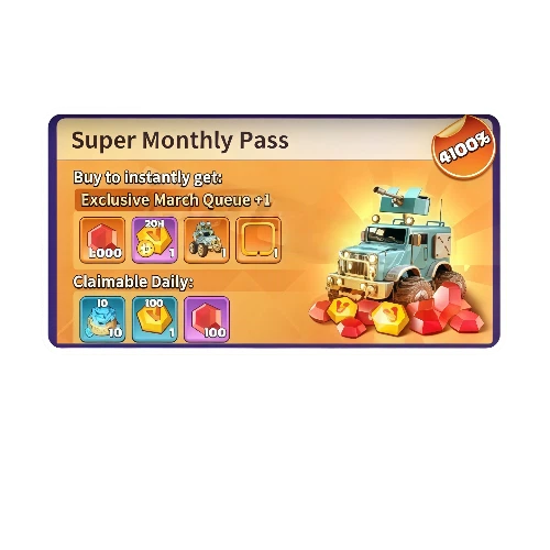 Super Monthly Pass