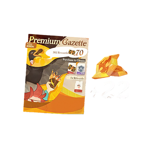 Premium Gazette + 22 Crystals