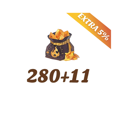 280+14 Dragon Crystals