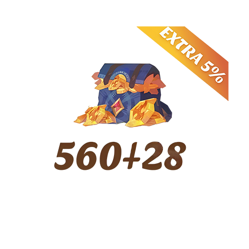 560+28 Dragon Crystals