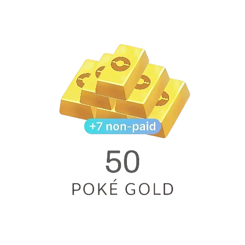 Poké Gold x50 + 7