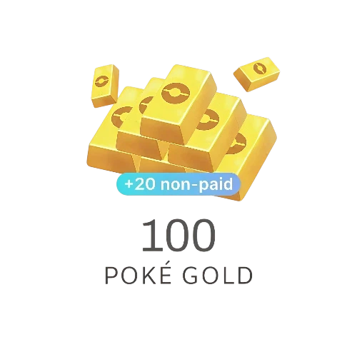 Poké Gold x100 + 20