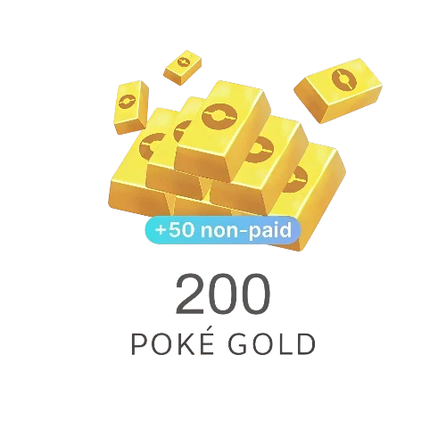 Poké Gold x200 + 50
