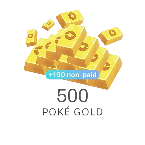 Poké Gold x500 + 190