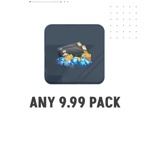 9.99ドルのパック