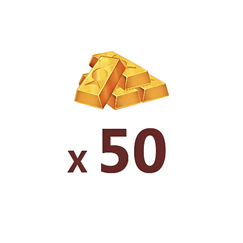 50 Gold Bars