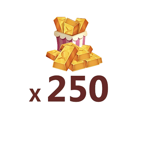 250 Gold Bars
