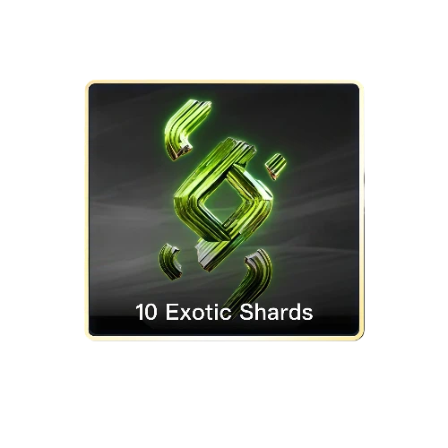 10 Exotic Shards