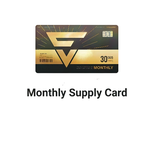 Monthly Supply Card
