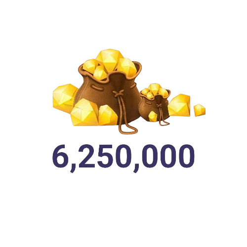 6,250,000 Diamonds